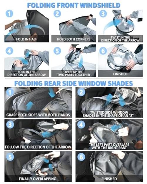 Sun Shades for Kia K5 2021-2025 2026 Windshield Sunshade Accessories Full