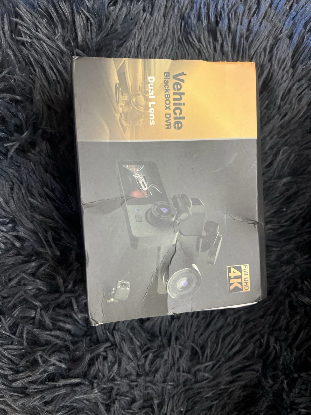 Vehicle BlackBox DVR Dual Lens- Full UHD 4k