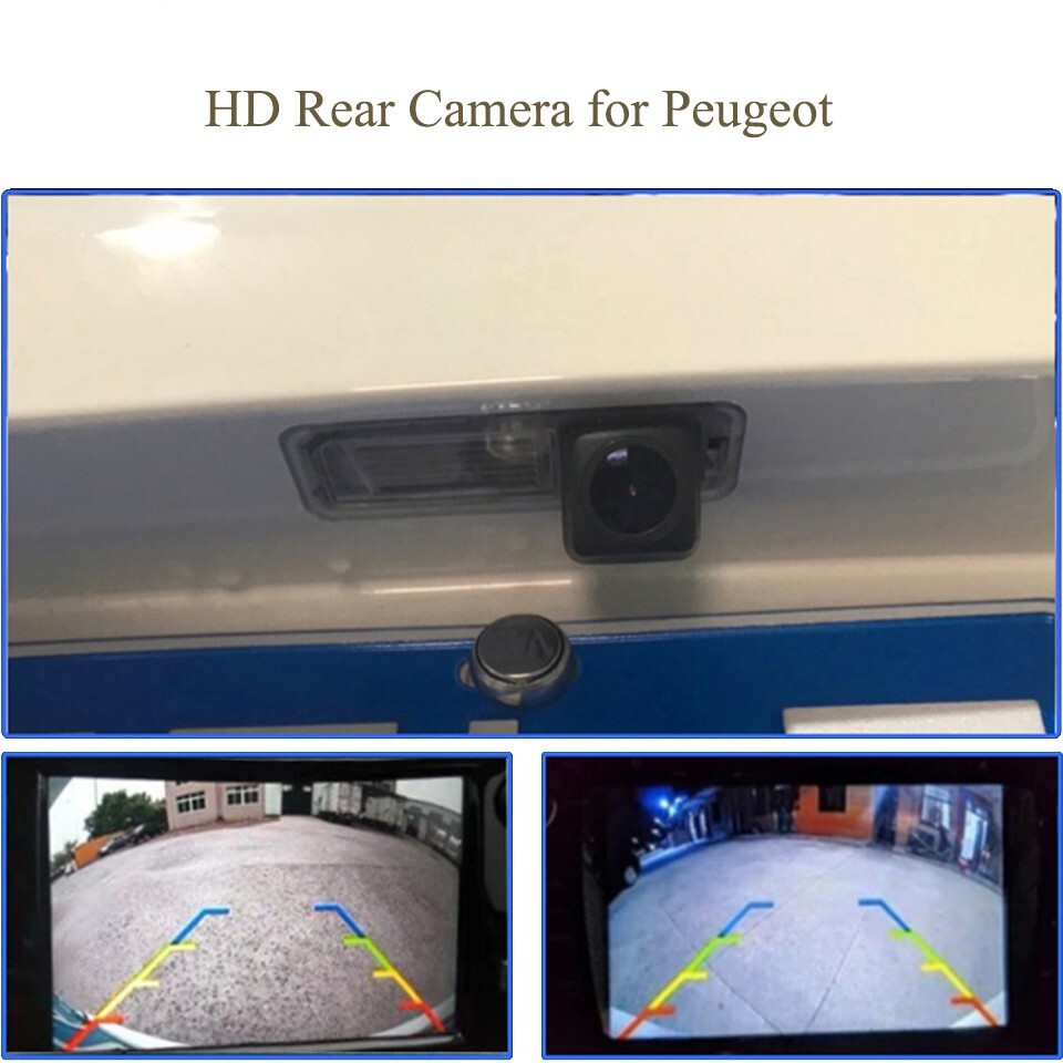 For Peugeot 308 2015 Smeg System Reverse Rear View Camera Interface Kit Improved