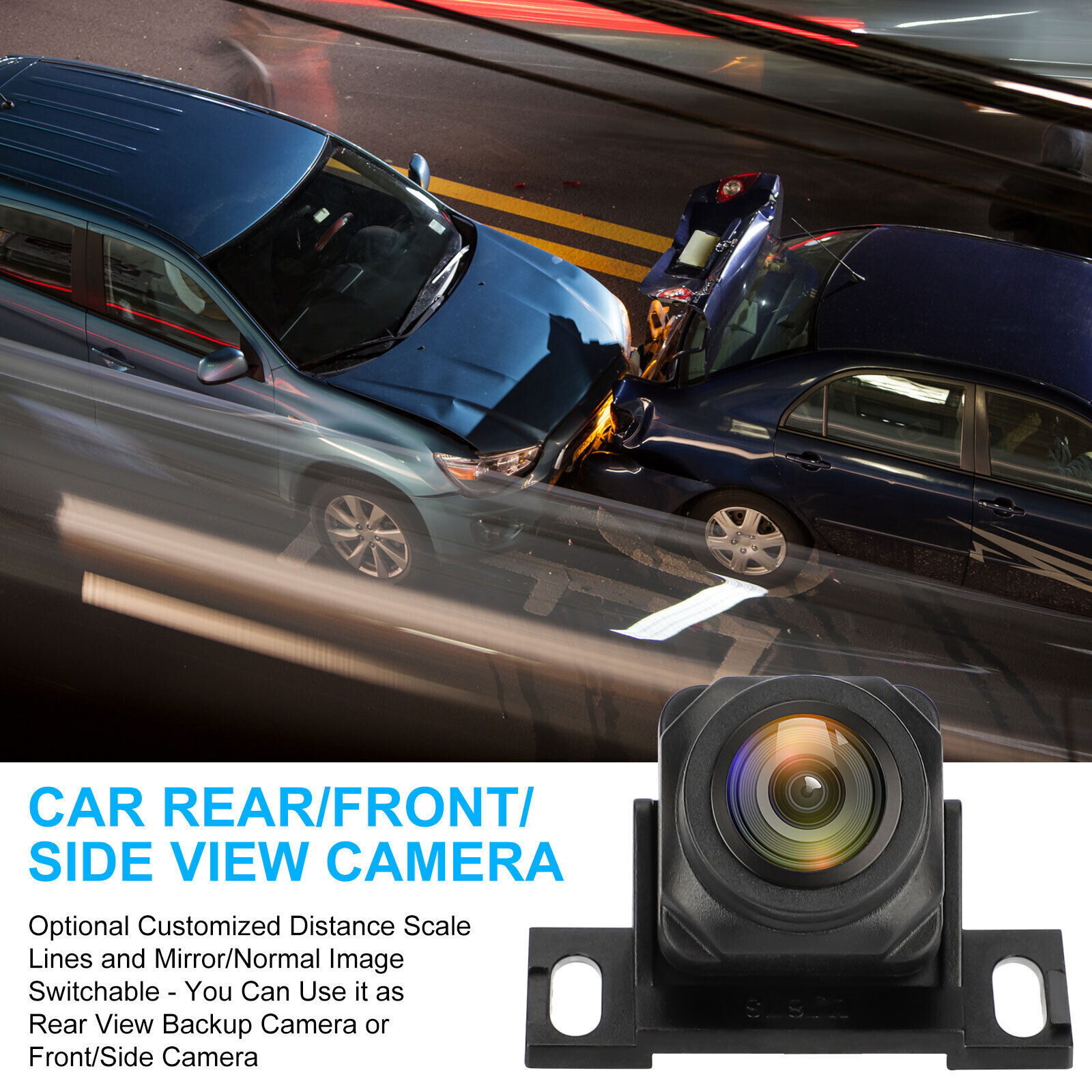 Car Rear View Backup Camera Reverse Parking Waterproof CMOS Night Vision 1080P