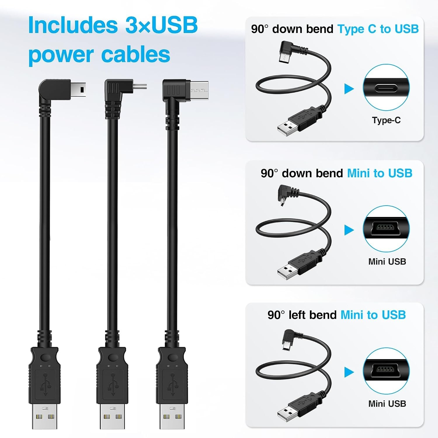 Dash Cam Power Adapter, 5 Pin Type E for Subaru Outback/Crosstrek/Forester | …
