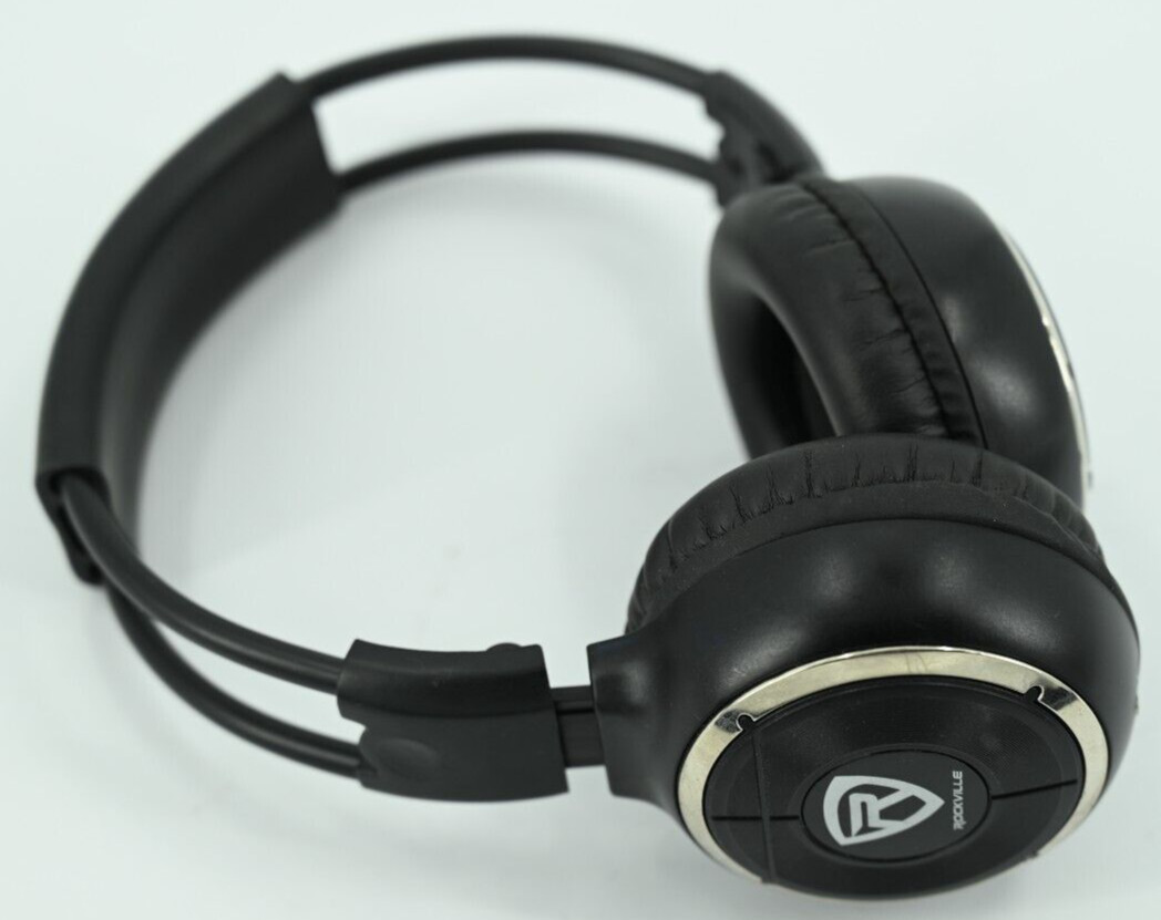 Rockville RFH3 Wireless Universal Infrared IR Car Headphones for Any Car Monitor