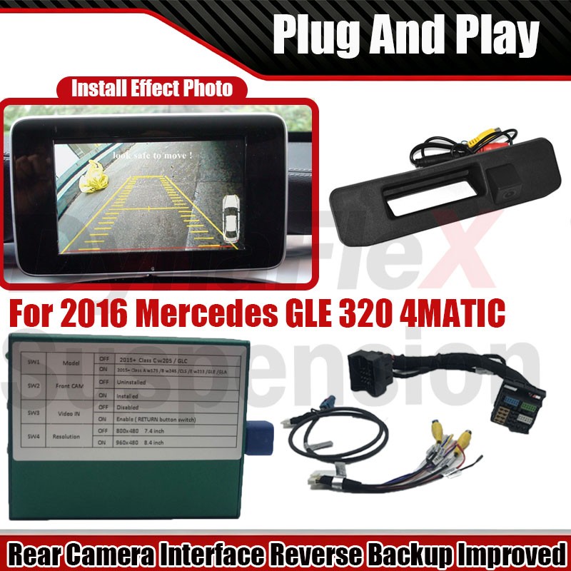 For 2016 Mercedes GLE 320 4MATIC Rear Camera Interface Reverse Backup Improved