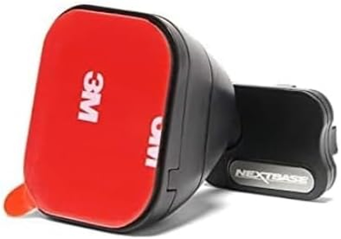 Next Base Dash Cam Click&Go PRO Powered Mount with 3M Adhesive & Suction Fittin