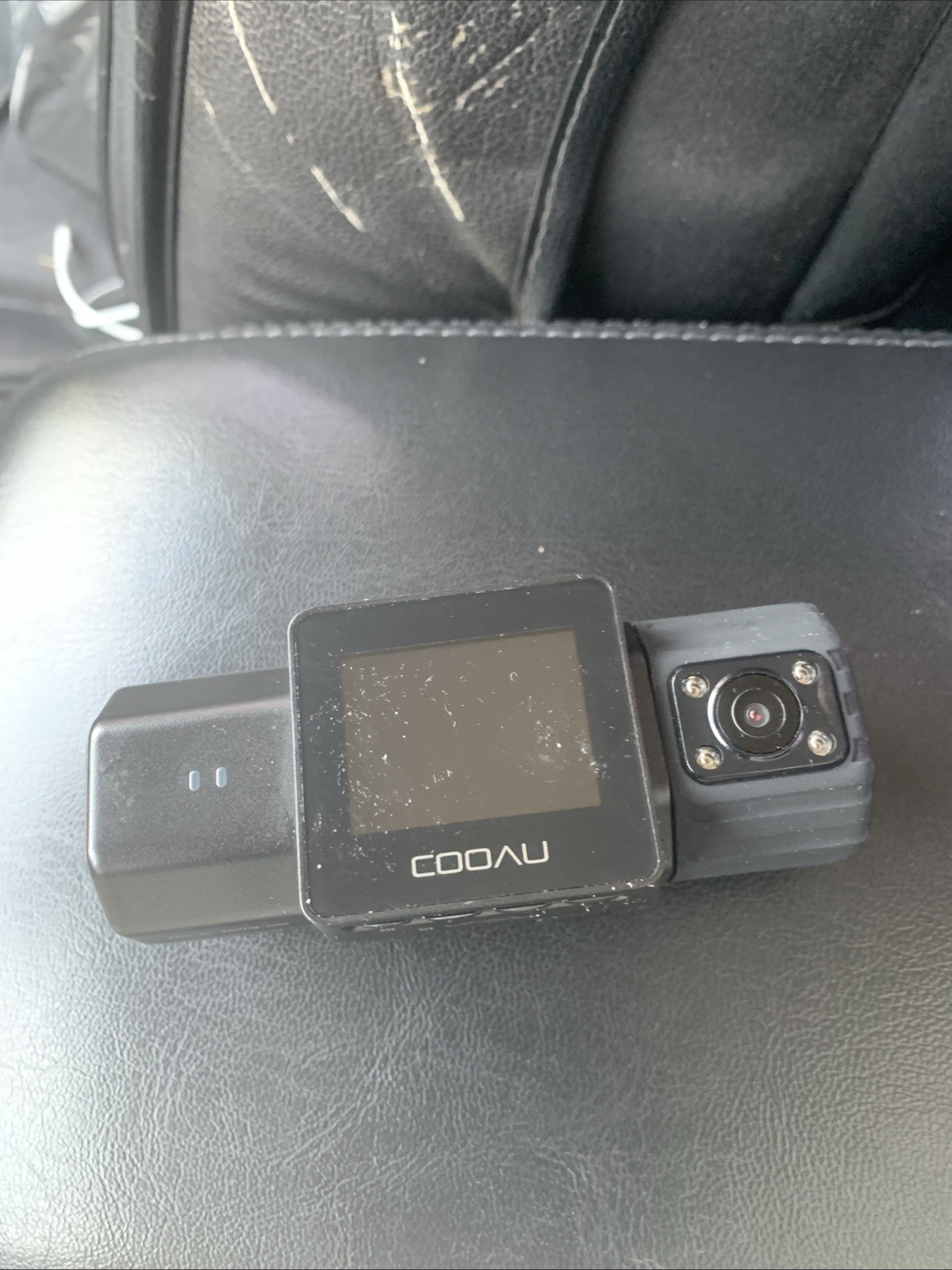 COOAU 1080P Wi-Fi Dash Camera ONLY Front Rear Inside Build-in GPS Dash Cam 256GB