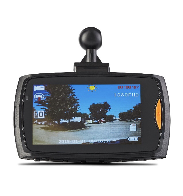 onn. Dash Cam with 2.7″ Display Screen