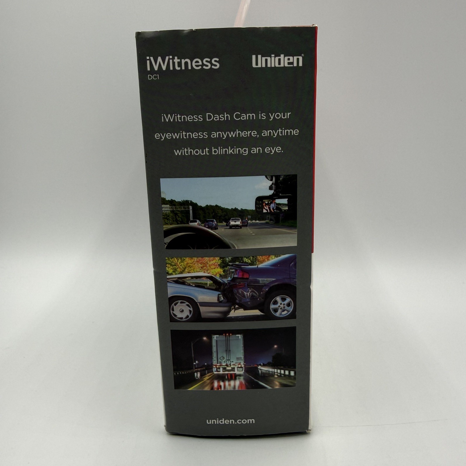 Uniden iWitness DC1 1080p HD Auto Video Recorder W/16GB mcsd New (Open Box)