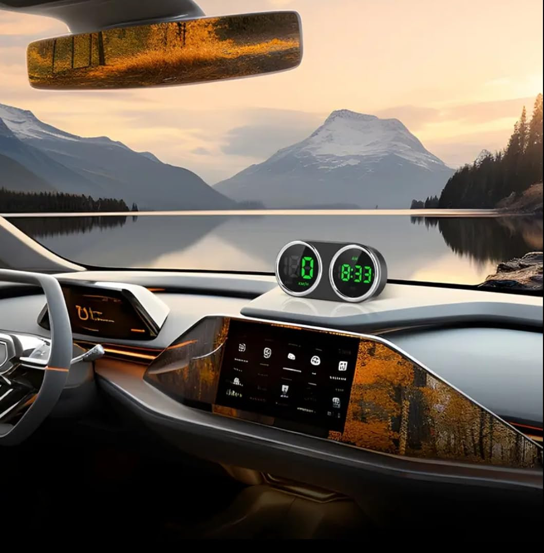 GPS Heads up Display for Cars Digital Dashboard Speedomete with MPH/KMH, Univers