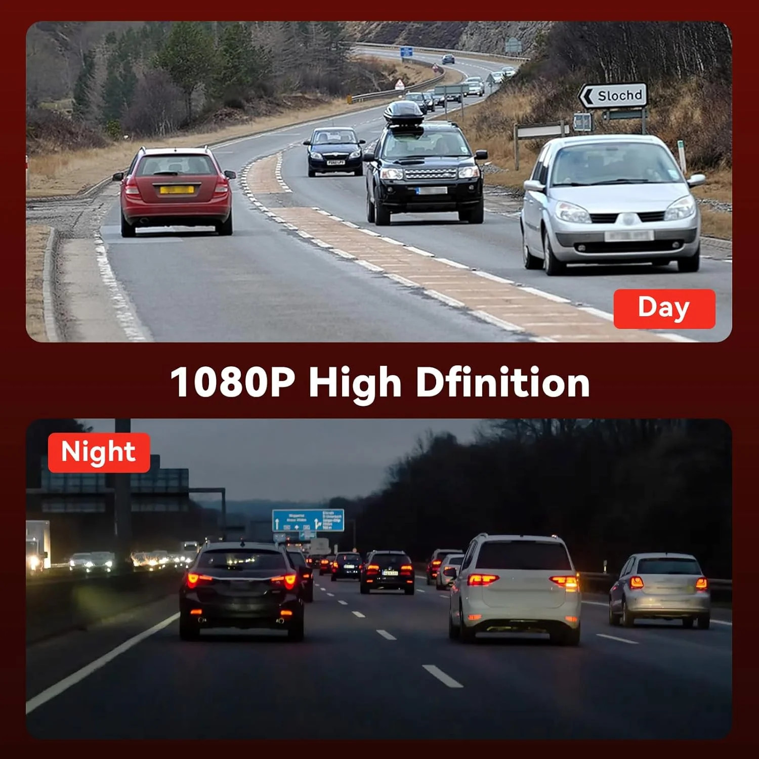 Car Dash Cam with Free 64GB TF Card, USB Dash Cam for Android Car Radio Mini Veh