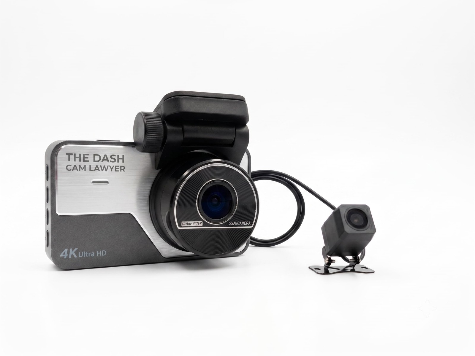 ® Dash Shield Pro 4K + 2K Dual Dash Cam Front & Rear