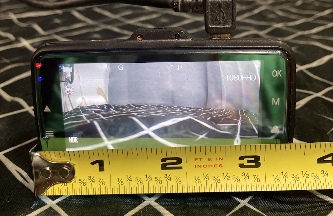 Claoner Dash Cams Gold 1080P Full HD Dashcam 170°Wide Angle Lens 12 Mega Pixel