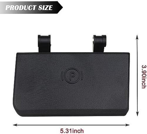 TQPONLY 74401 Parking Brake Release Handle (Black) Compatible with Dodge Ram …
