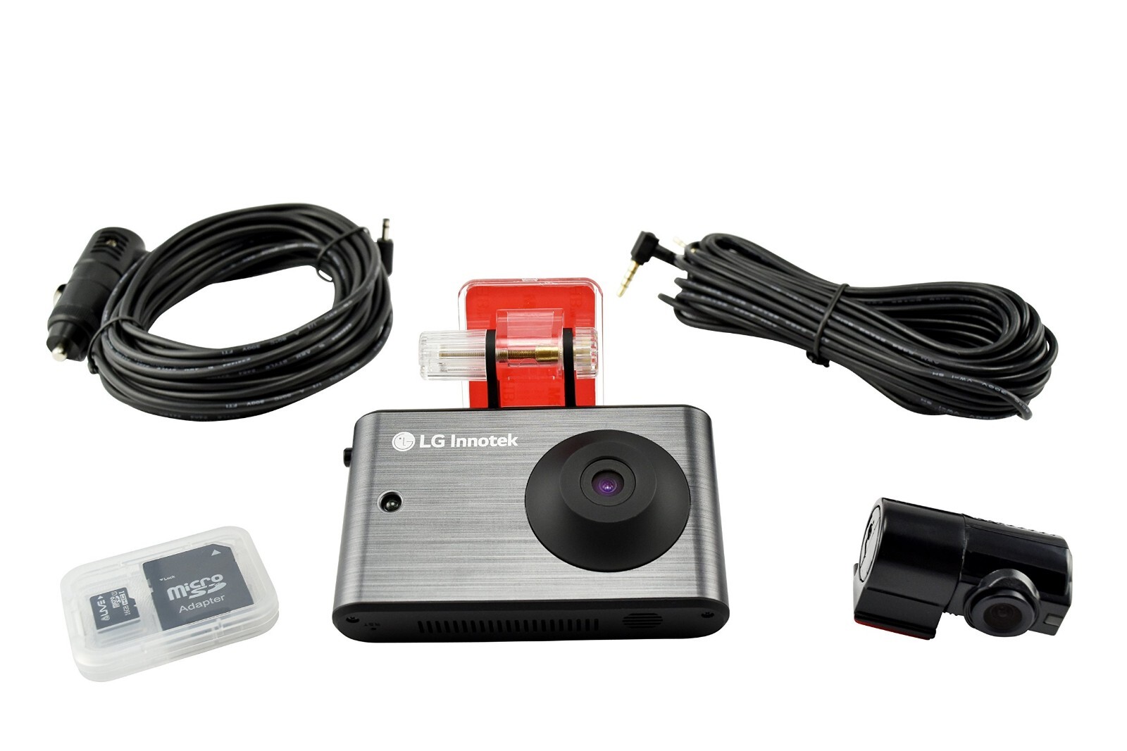 Lg Innotek 2 Channel Dual Camera 720p VGA Dashcam RNEK-MN31B LCD Touch Screen