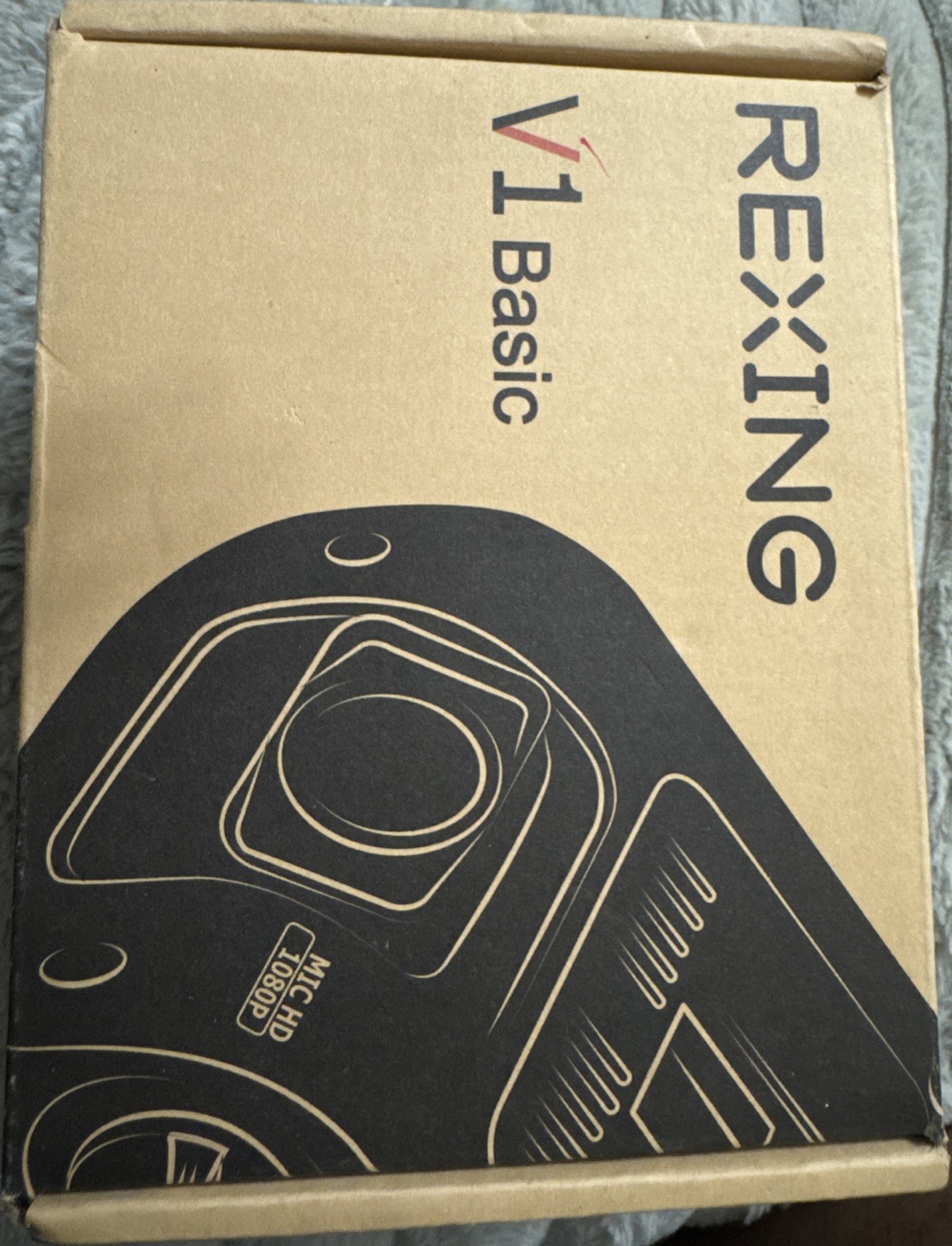 Rexing V1 2.4 LCD FHD 1080p 170 Wide Angle Dashboard Camera