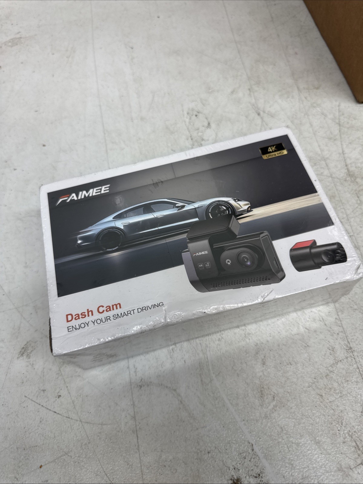 FAIMEE 4K Dash Cam Front and Rear with GPS, Upgraded 5.8G WiFi, Dual Dash