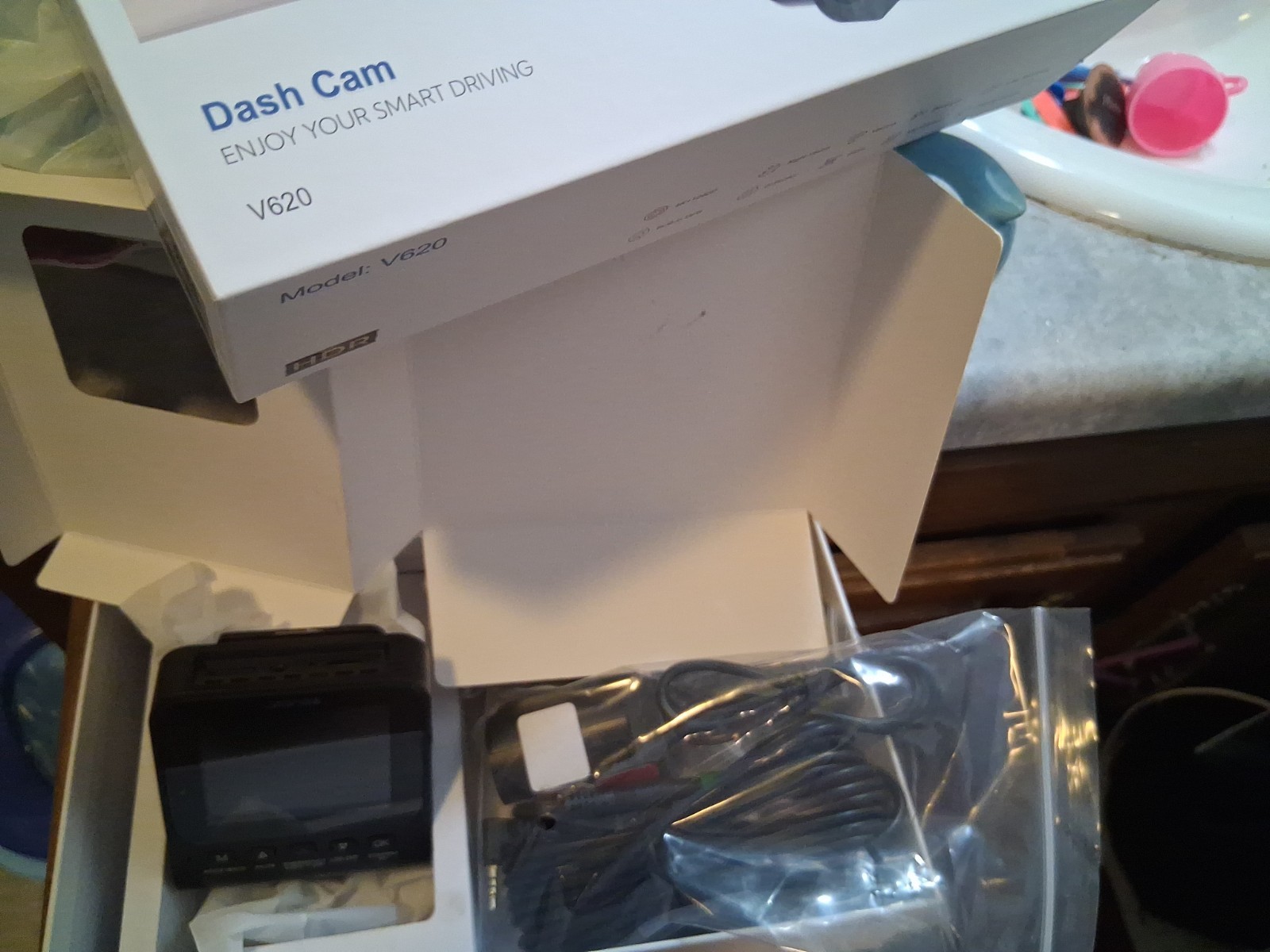 Jzones Dash Cam V620 High-Resolution 1080p Brand New