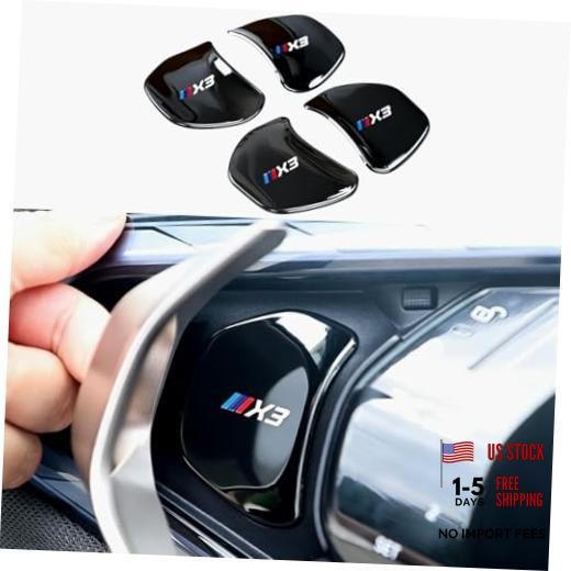 Titanium Black Car Inner Door Handle Panel Covers for BMW X3 2025-2026 X3