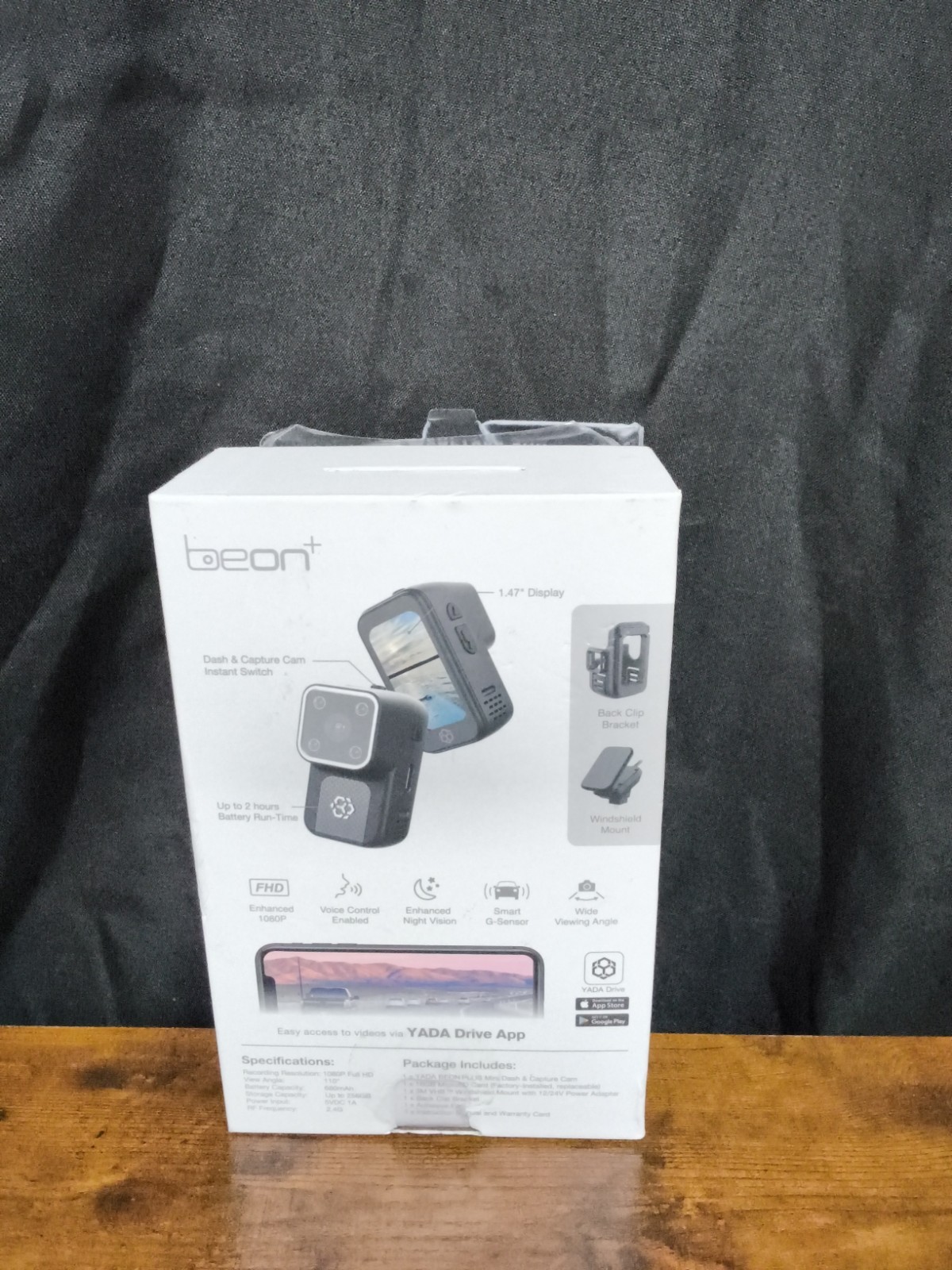 £New YADA Beon Dash and Capture Cam BEON1BK-6 (A3)