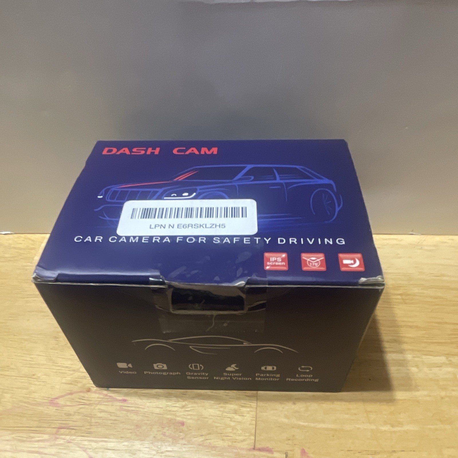 Dash Cam Front and Rear, Dash Cam 4K 64GB-A18W WiFi Dash Cam Front and Rear
