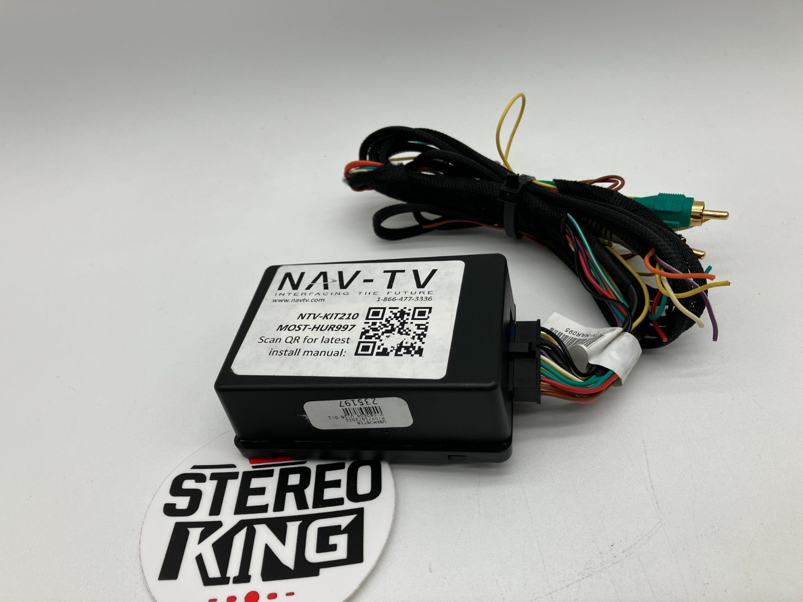 NAV-TV KIT210 BOSE Fiber Optic Stereo Replacement Module 2005-12