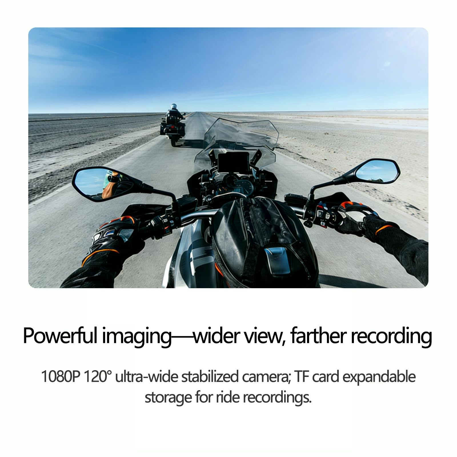 AlienRider M11 Motorcycle Dash Cam with HighDefinition Image Stabilization M1…