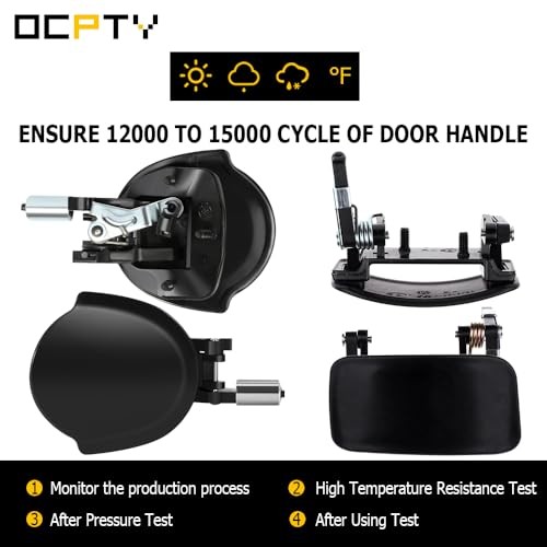 Replacement Door Handles for Front/Rear Passenger/Passenger Sides – 1999 Fit