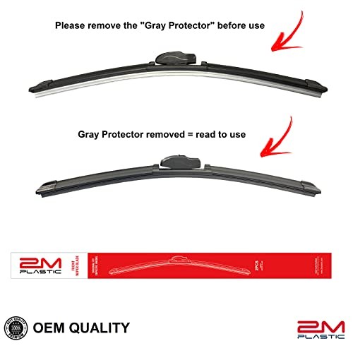 Front and Rear Windshield Wiper Blade For VW GTI 2006-2009 R32 2008 RABBIT