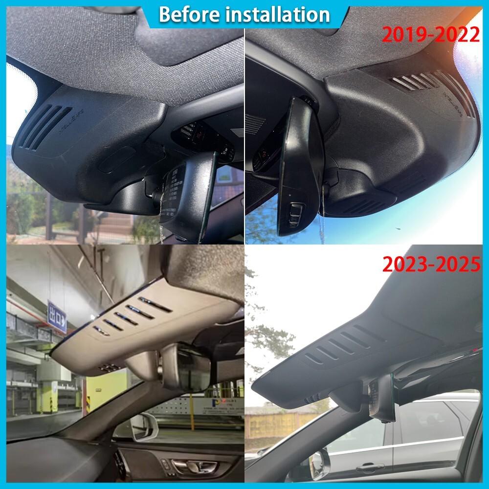 4K Wifi Car Dash Cam Camera for Volvo S60 V60 2019 2020-21 22 23 2024 2025 2026
