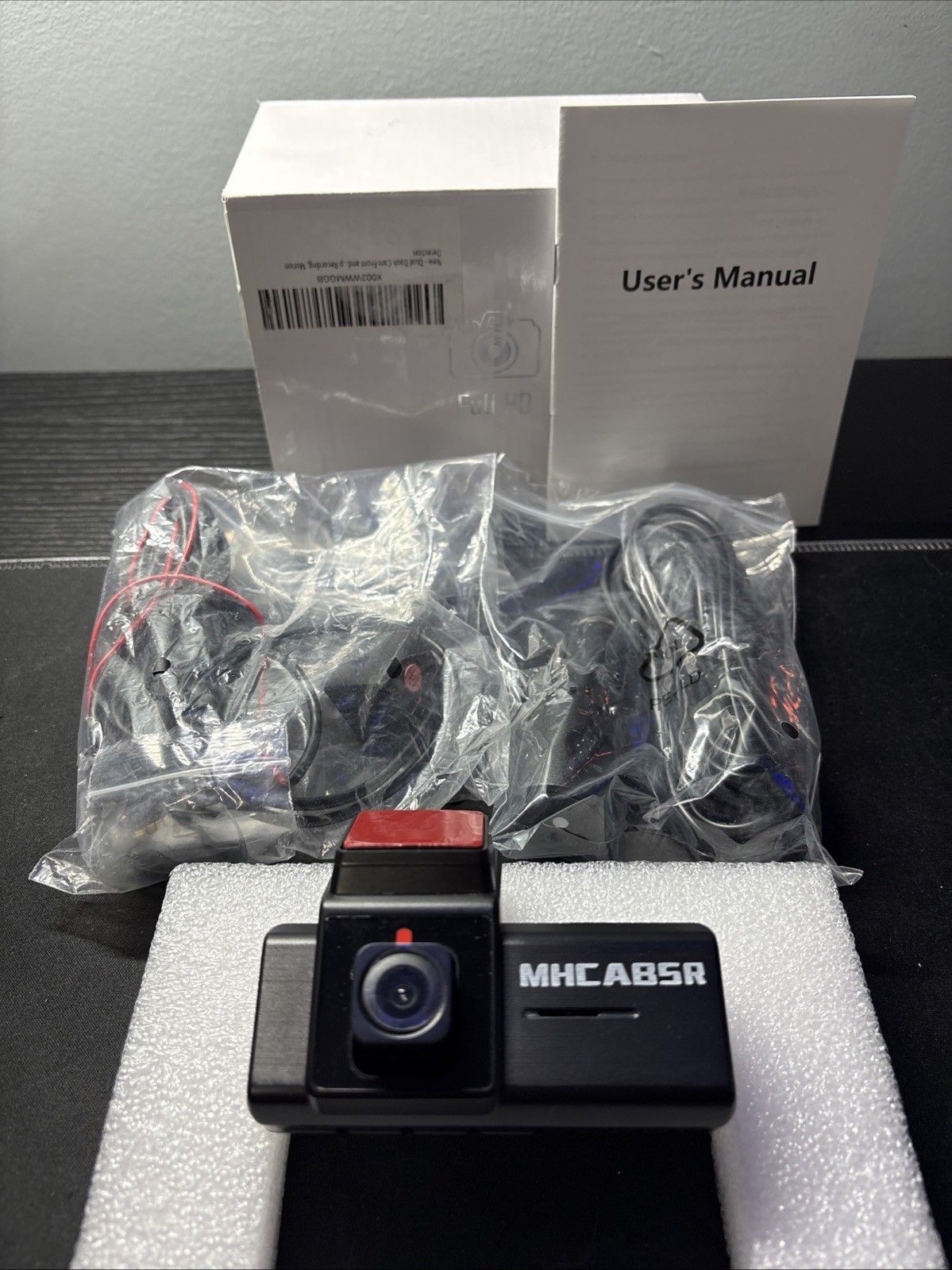 MHCABSR Full HD Dual Dash Cam-Front & Rear