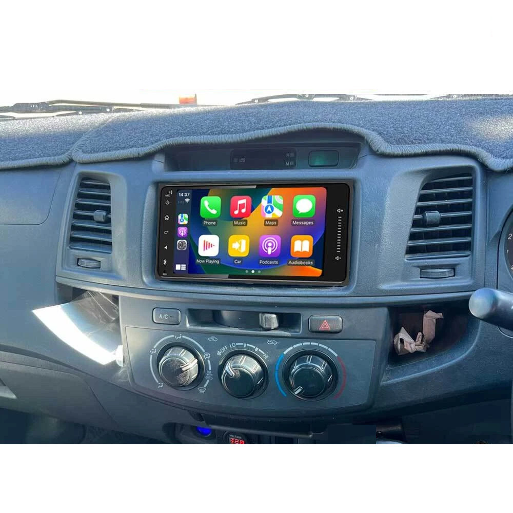 7” Wireless Carplay Android Auto Head Unit Car Radio For Toyota Hilux 2005-2014