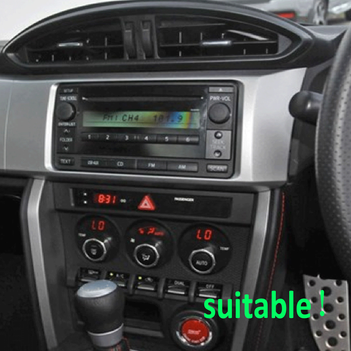 Apple Carplay Android Auto Head Unit Radio For Toyota GT86 Subaru BRZ 2012-2016