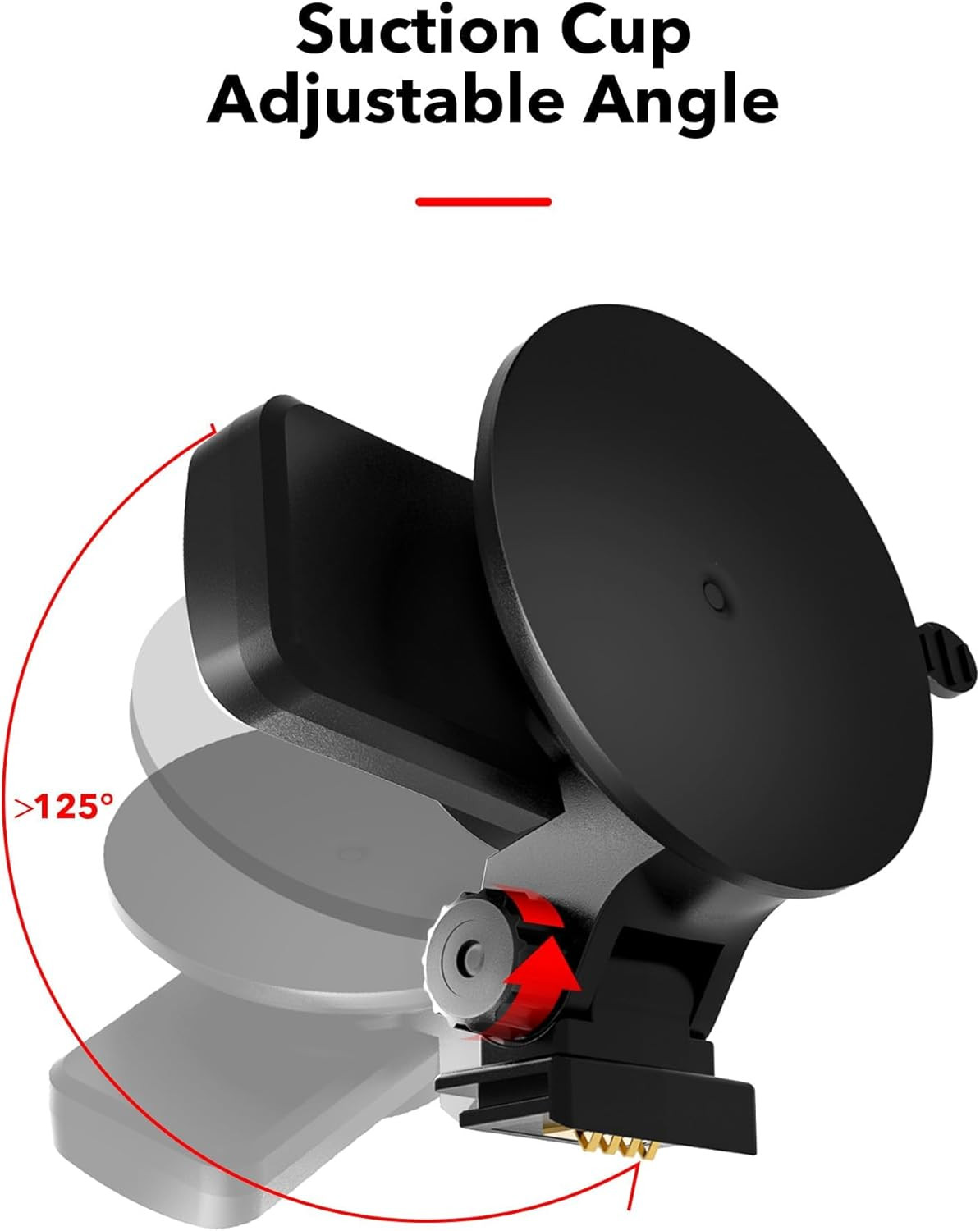 REDTIGER Suction Mount for F7N Series Dash Cam,Built-In GPS Module,Easy Install,