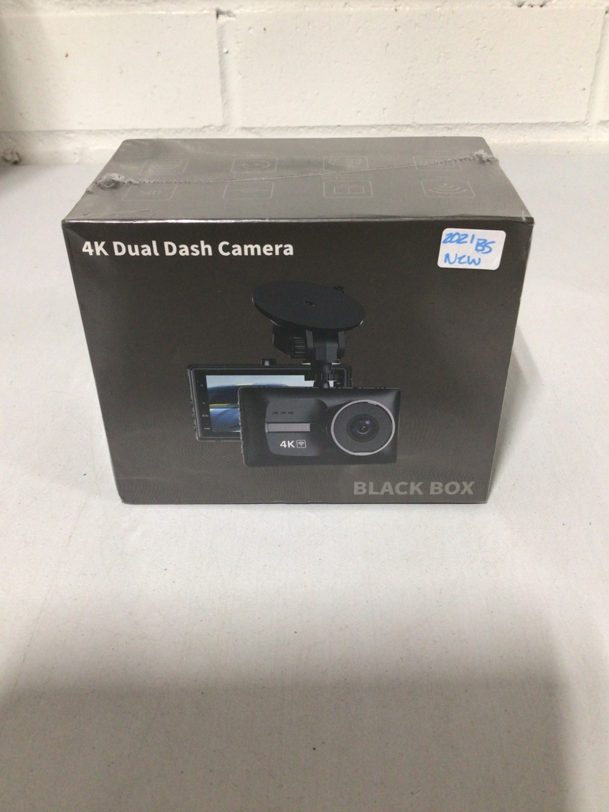 Black Box 4K Dual Dash Camera Front Rear