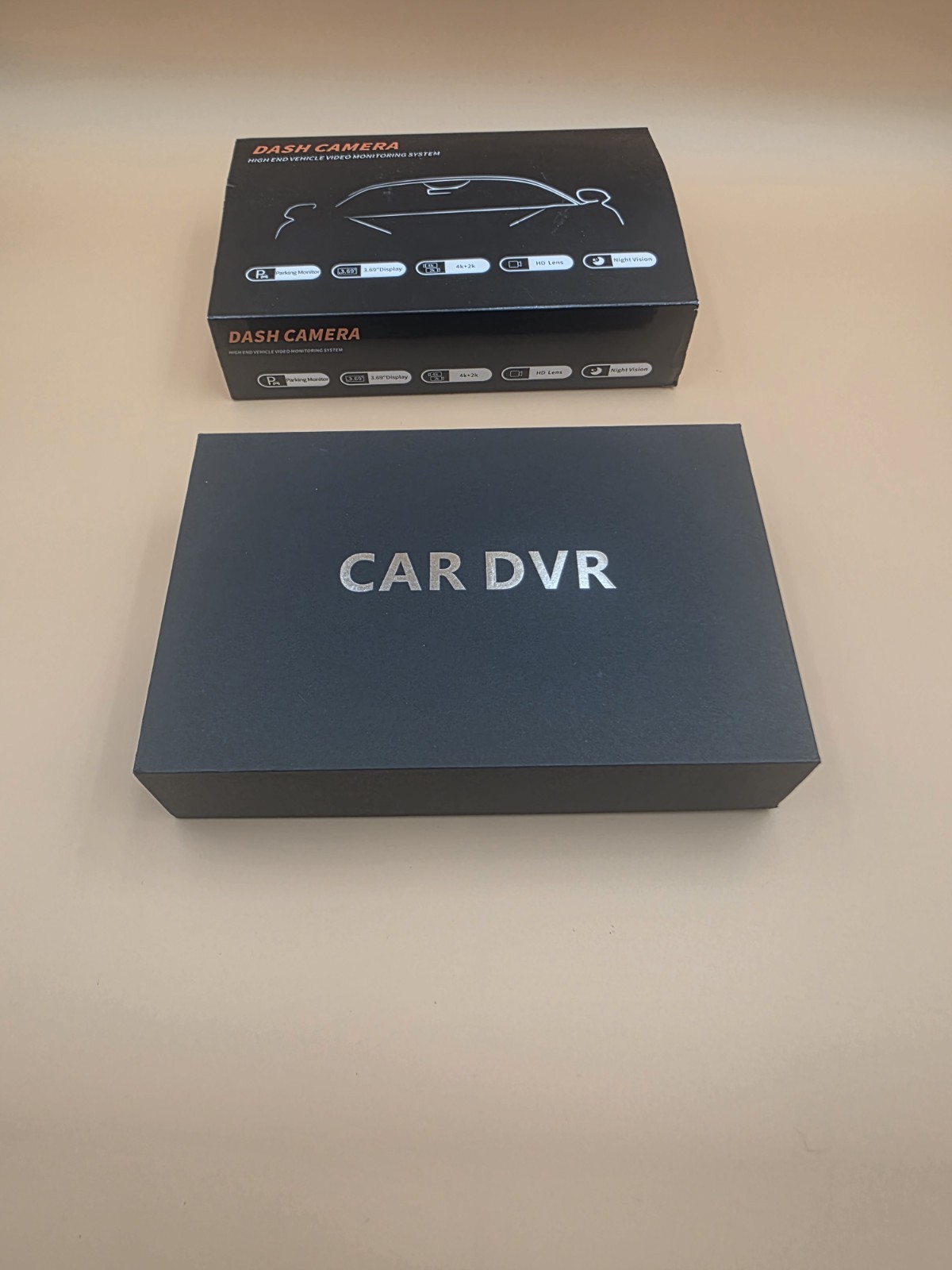 Nickoler 4K+2K Dash Cam Front Rear GPS WiFi 128GB Touch Screen NEW