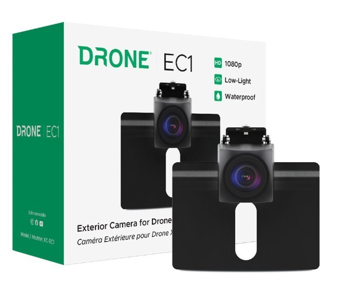 Momento M8 MD-8000 Dash Camera bundled with XC-EC1 External Camera XCLTE XCEC1