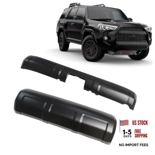 2pcs Front & Rear Bumper Lower Valance Panel Molding Compatible with 4Runner