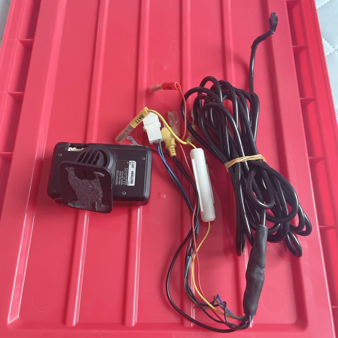 KENWOOD DRV-N520 Dash Cam Dashboard Camera Tested Working w/ Manual