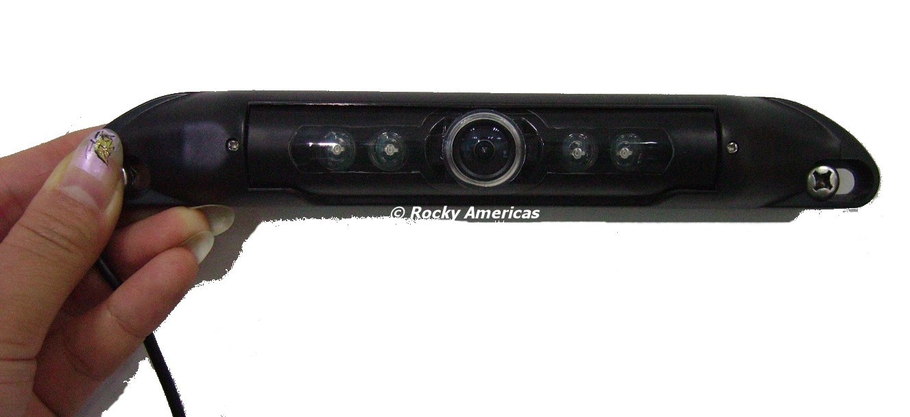 CCD LICENSE PLATE WIDE ANGLE 150 DEGREE REAR VIEW CAMERA MIRROR CLIP ON TFT LCD