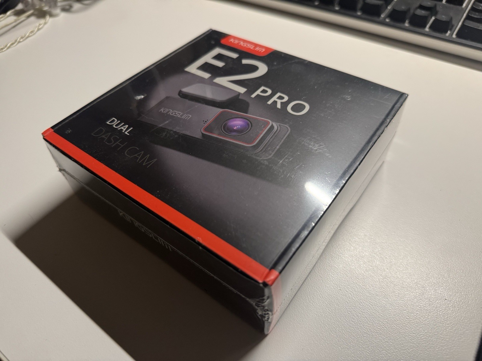 King Slim E2 Dual Dashcam With 64GB SD Card