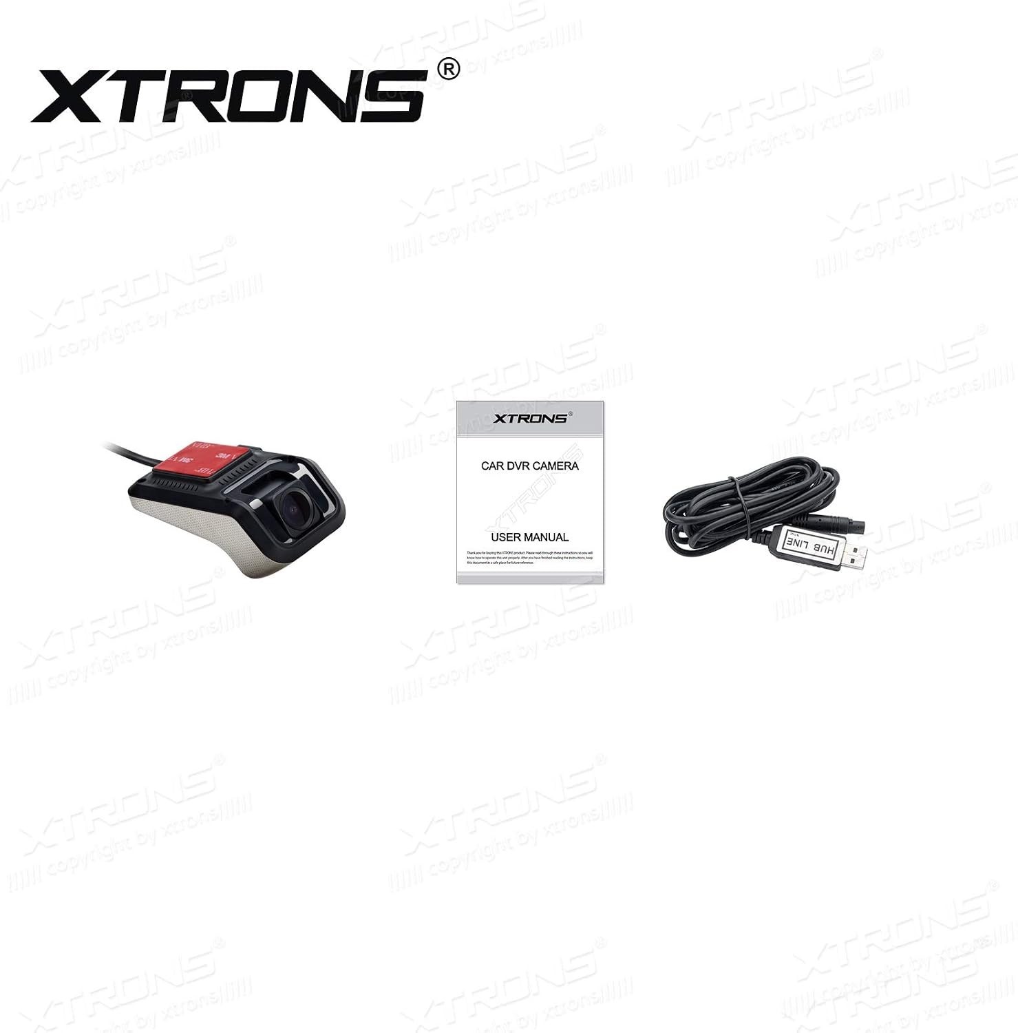 Car Dash Camera DVR 1080P FHD 140° Wide Angle, Loop Recording, Easy Install