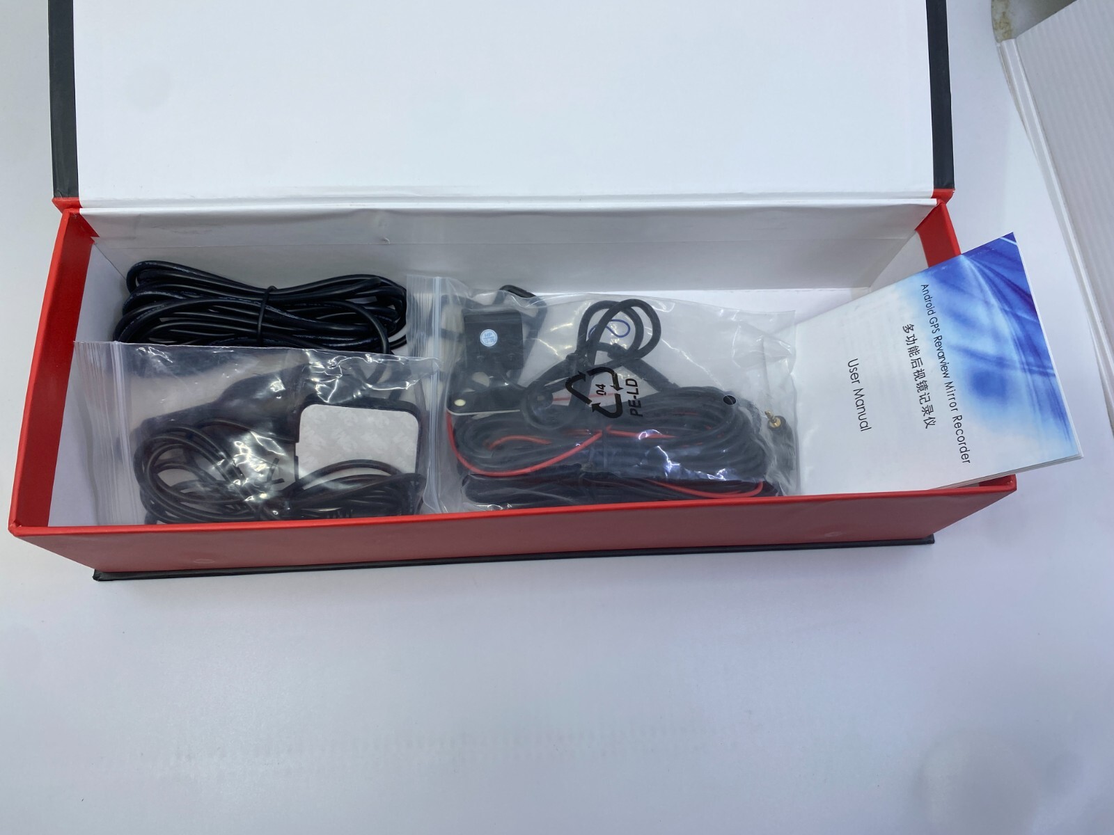 Toboy Dvr-AR05 Big 5 Inch Blue Touch Screen Parking Display Car Full Hd Dash Cam
