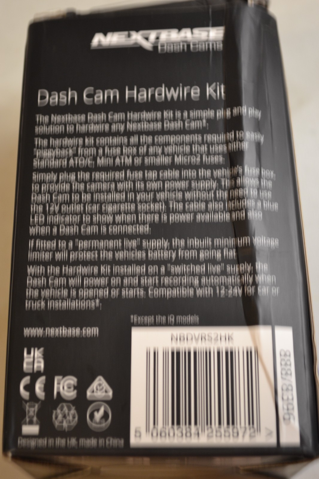 Nextbase Hardwire Kit for All Nextbase Dash Cameras