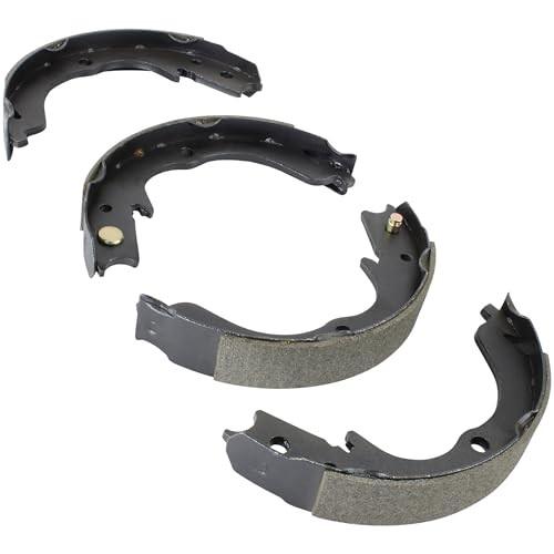Rear Parking Brake Shoes, Compatible with 2004-2017 Mitsubishi/Subaru FPS887