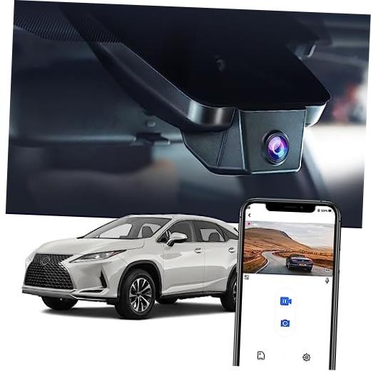 4K Dash Cam Suitable for Lexus RX 350 450h 350L F Sport Luxury Front 4K Only