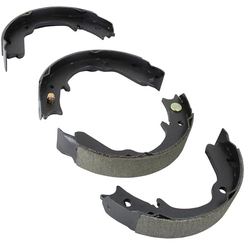 Rear Parking Brake Shoes, Compatible with 1990-2008 Saab/Subaru (9 FPS794