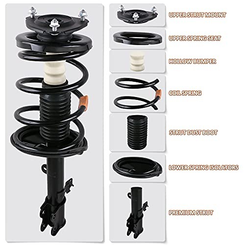 172200 172199 5778 349008 Front and Rear Struts(Set of 4) 2008-2012 Malibu