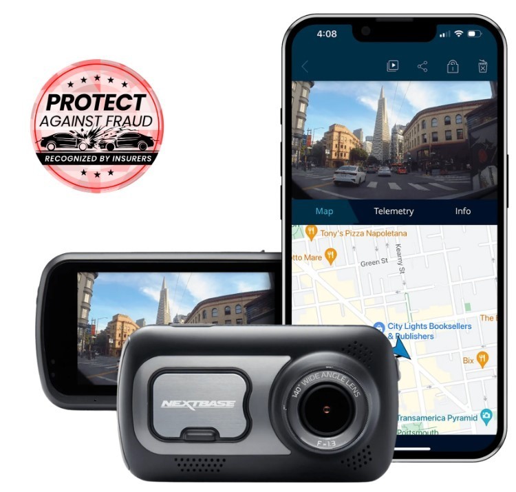 Nextbase 522GW Dashcam New