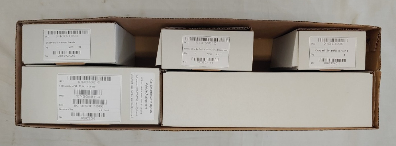 NEW Omnitracs SmartDrive SR4 SmartRecorder4 Kit – Forward Facing Camera Kit
