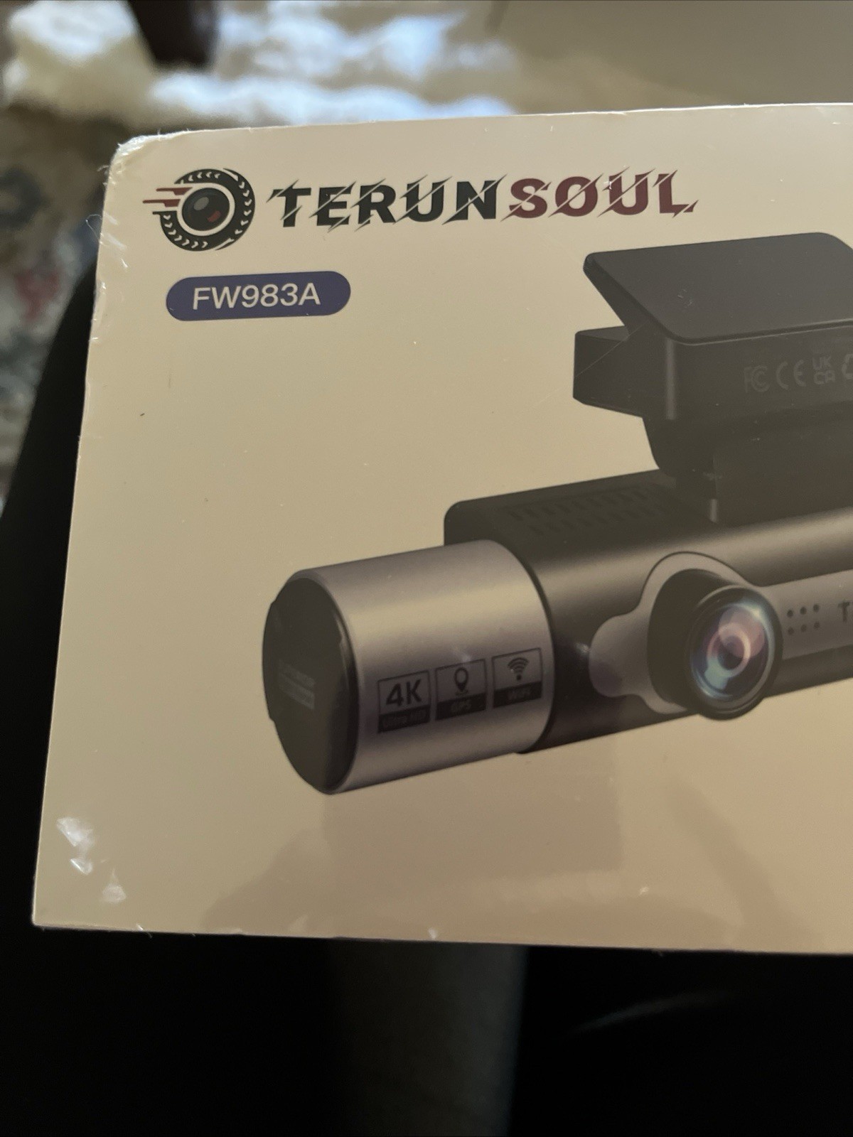 Terunsoul 4K+4K+1080P 3 Channel Dash Cam Front and Rear With Cabin Built in GPS