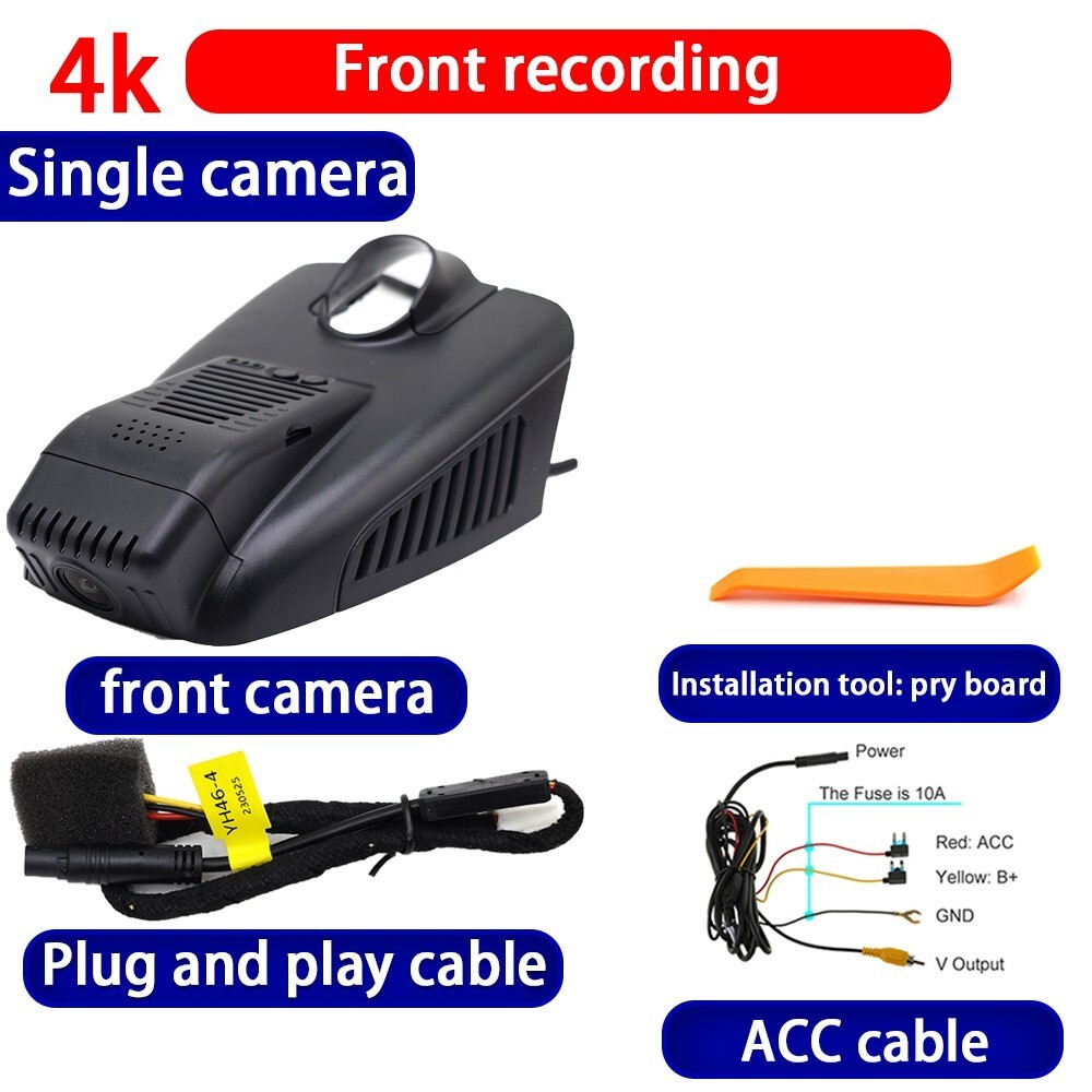 Plug and Play 4K HD DVR Dash Cam Camera for Mercedes Benz GLE W166 GLC X253 C253